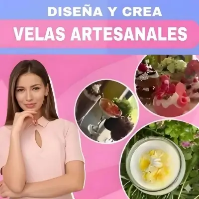 Curso paso a paso de velas artesanales